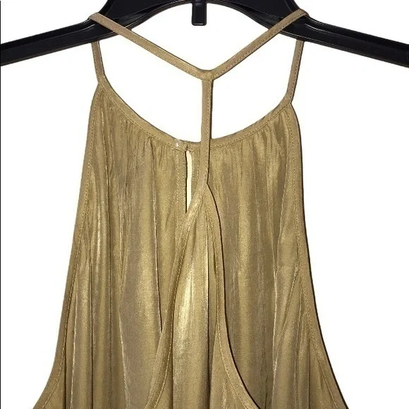 LOFT Beach Colorblock Tiered Halter Dress - Picture 7 of 9